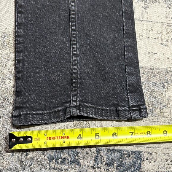 Michael Kors Women Jeans Selma Hi Rise 8P Black Selma Cropped Flare $110 NWT - Picture 8 of 10